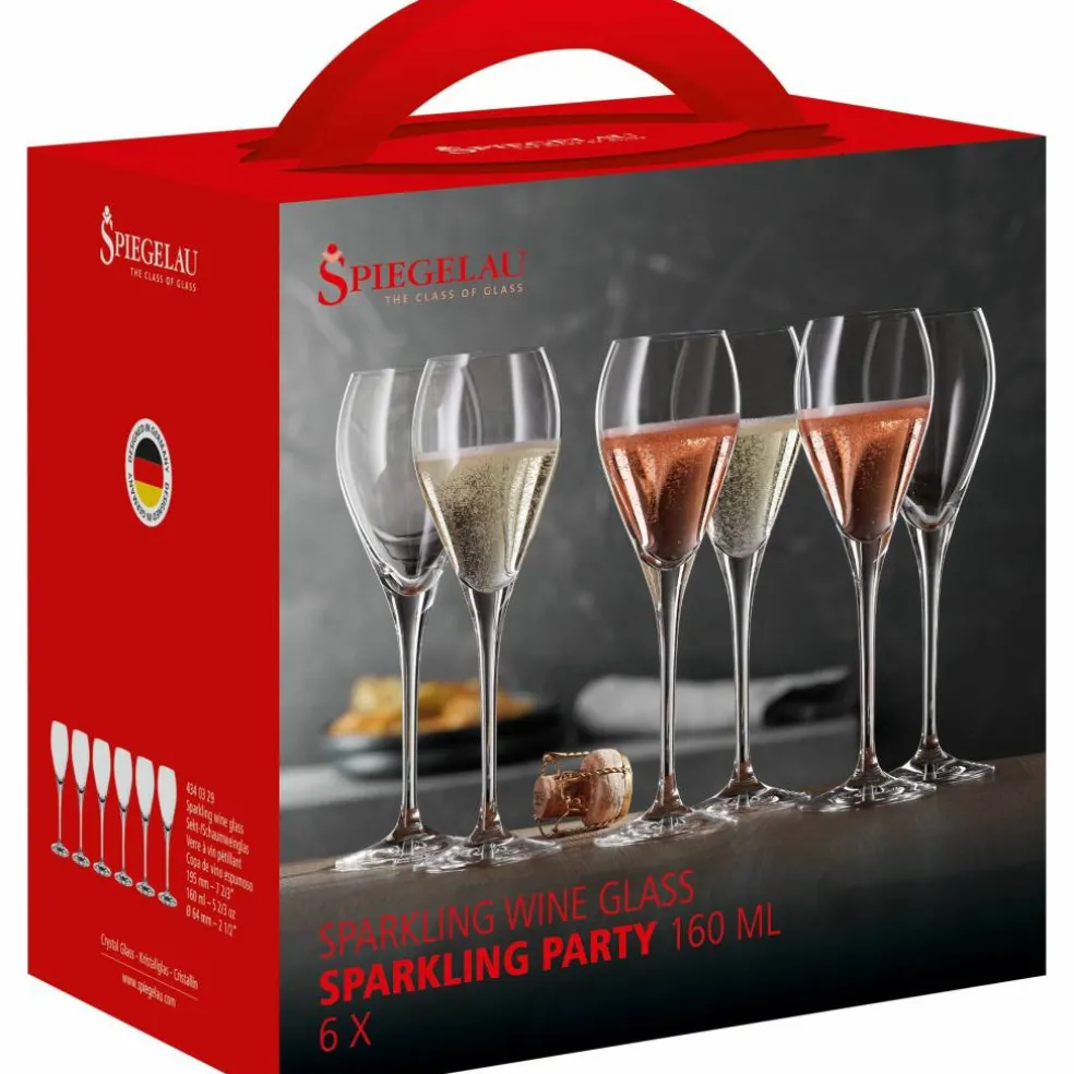 Champagneglas 16 cl 6-pack