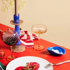 Champagneglas 30 cl 2-pack, persika