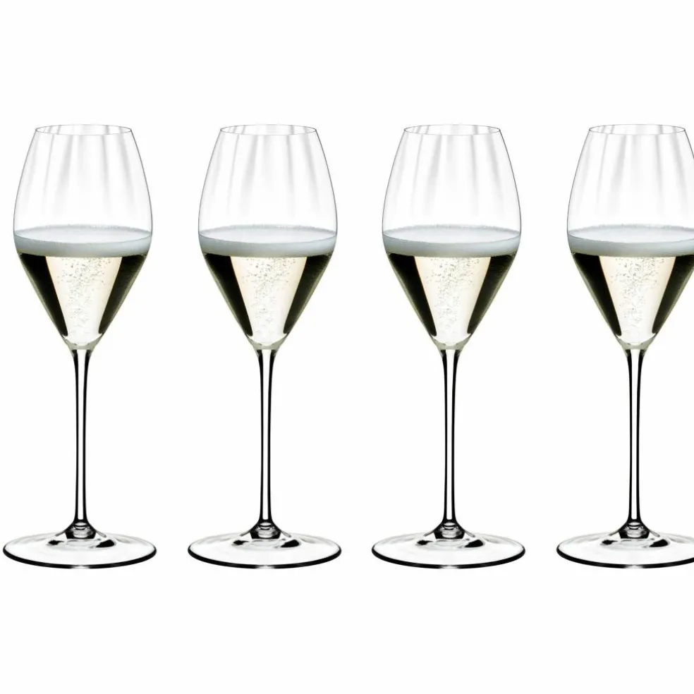 Champagneglas 4-pack