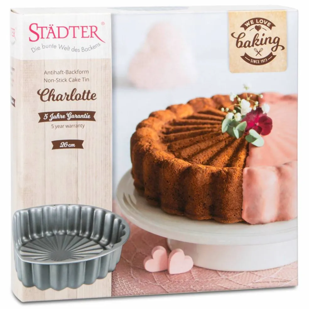 Charlotte bakform 26 cm