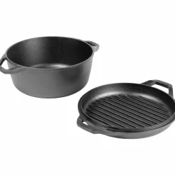 Chef Collection Gjutjärnsgryta och -panna