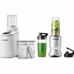Chill NBD0503W glassmaskin & Ultra NB1206S personal blender, vit/silver