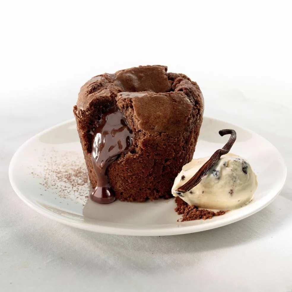 Chokladfondant silikonformar 6 st, svart