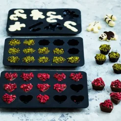 Chokladformar i silikon - 3 st