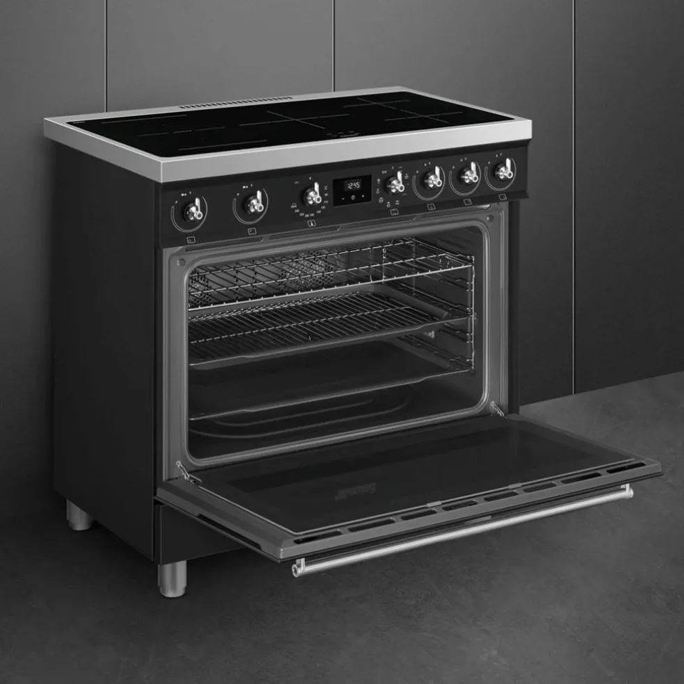 C9IMMB2 Induktionsspis Classic Svart 90CM