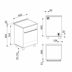 C6IPBLT2 Induktionsspis 60 cm, svart