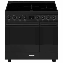 C92IPN2 Classic induktionsspis med två ugnar 90 cm, matt svart