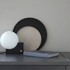 Circle bricka, 40 cm, black