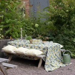 Citroner bordsduk 145 × 250 cm