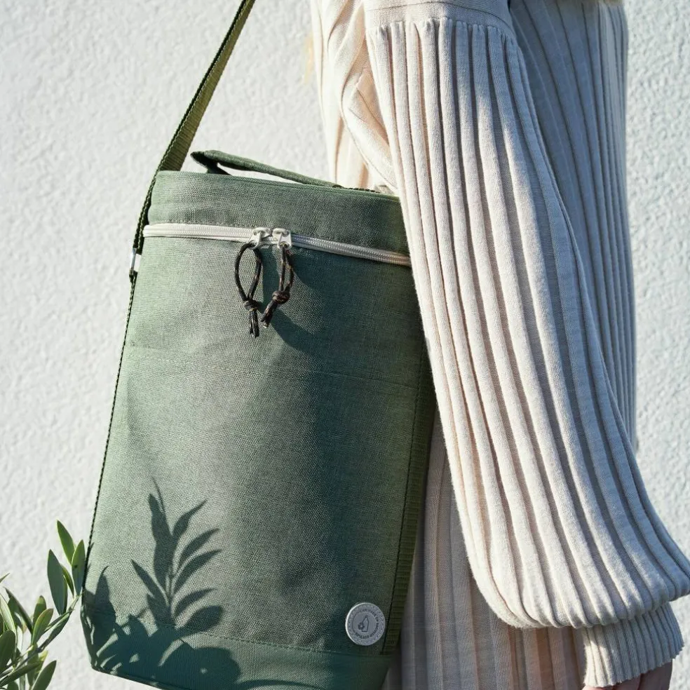 City hög kylväska, beige