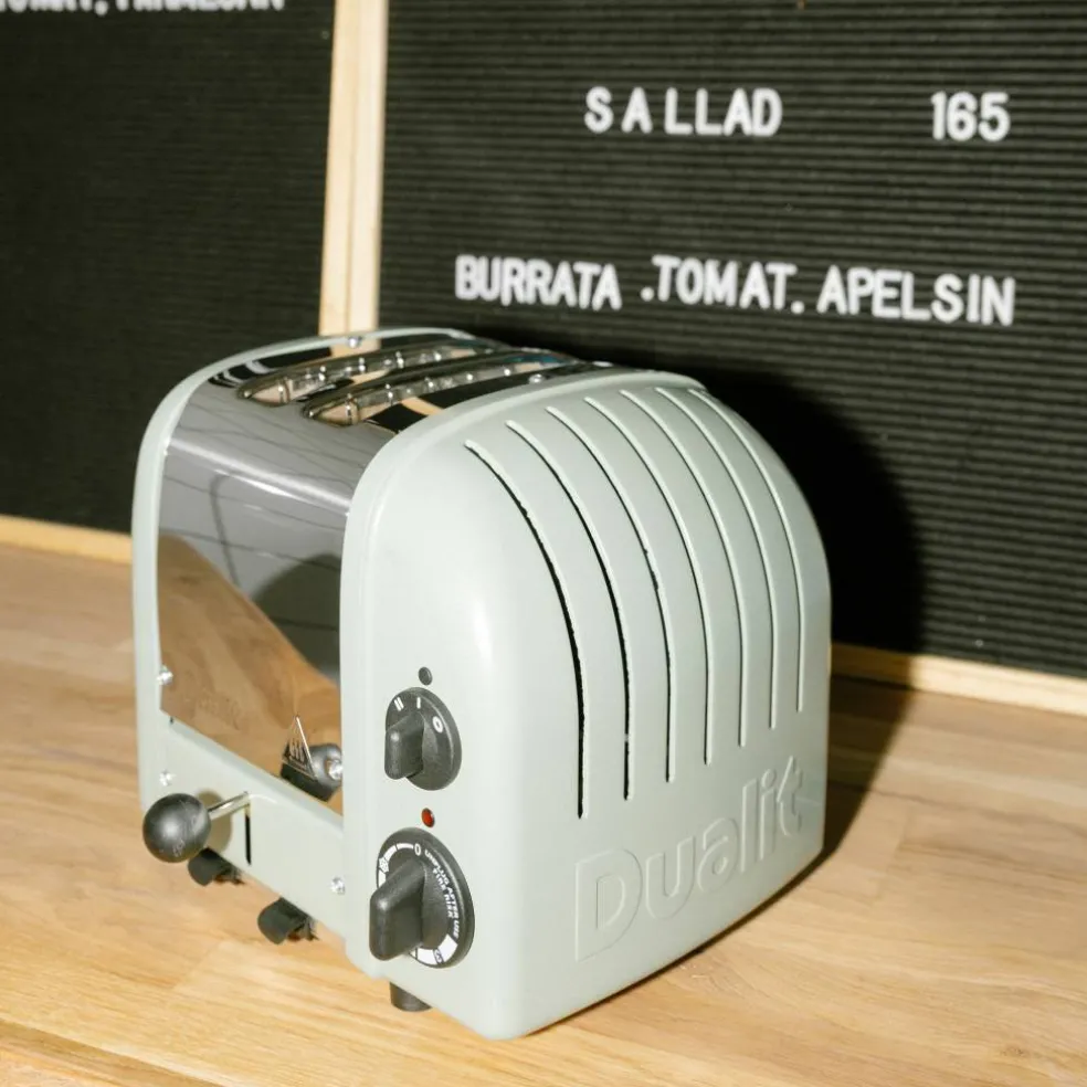 Classic brödrost 2 skivor, sage