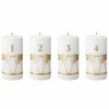 Classic Christmas 2026 adventsljus 4 st, guld