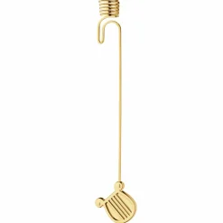 Classic Christmas 2026 Harpa ljusstake, guld
