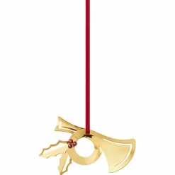 Classic Christmas 2026 Horn julprydnad, guld