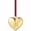 Classic Christmas 2026 julhjärta, guld