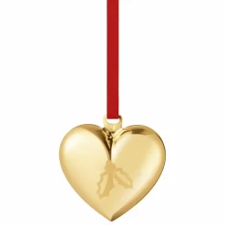 Classic Christmas 2026 julhjärta, guld