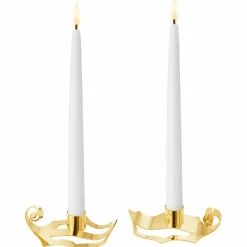 Classic Christmas 2026 ljusstakar 2 st, guld