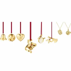 Classic Christmas 2026 prydnadsset, guld