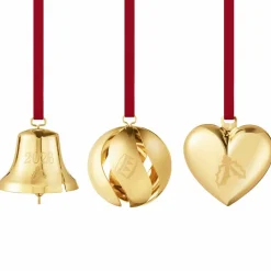 Classic Christmas 2026 prydnadsset, guld