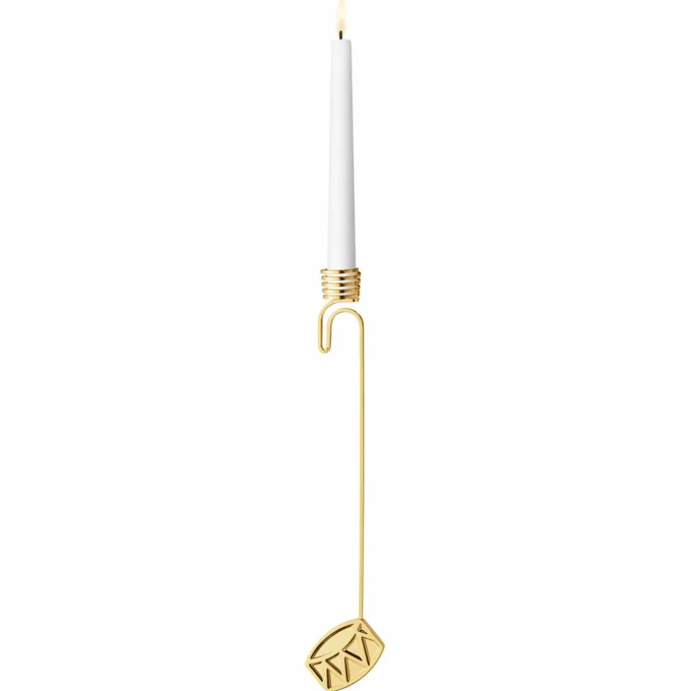Classic Christmas 2026 Trumma ljusstake, guld