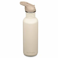 Classic flaska 800 ml, white cap gray