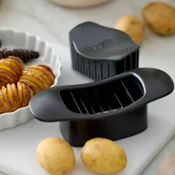 Classic hasselbacksskärare 19 cm, svart