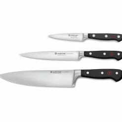 Classic Knivset 3 delar, Kockkniv + Allkniv + Skalkniv