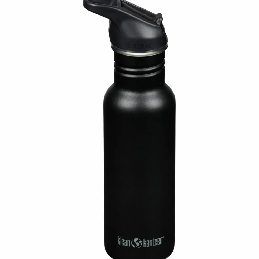 Classic Narrow Flip Sport vattenflaska 532 ml, borstat stål