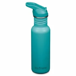 Classic Narrow Flip Sport vattenflaska 532 ml, borstat stål