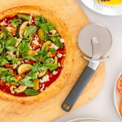 Classic pizzahjul, porslinsvit