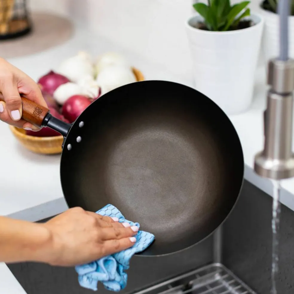 Classic Stir Fry-Pan 24 cm, kolstål