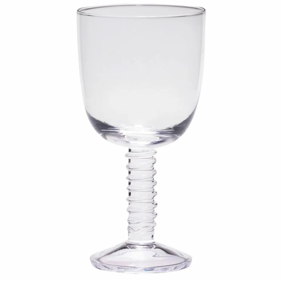 Clink vitvinsglas, klar
