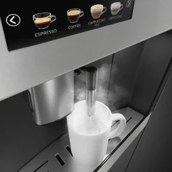 60 cm inbyggd kaffemaskin i antracit
