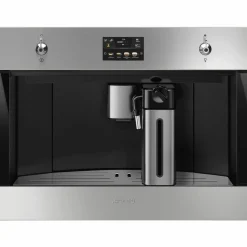 60 cm inbyggd kaffemaskin i rostfritt stål