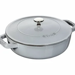 Cocotte Chistera traktörgryta 24 cm 2,4 liter, grå