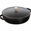 Cocotte Chistera traktörgryta 28 cm 3,7 liter, grå