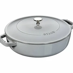 Cocotte Chistera traktörgryta 28 cm 3,7 liter, grå
