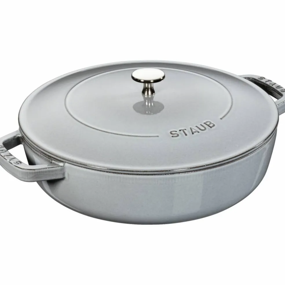 Cocotte Chistera traktörgryta 28 cm 3,7 liter, grå