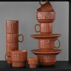 Coffee & More kaffemugg 2-pack, gul