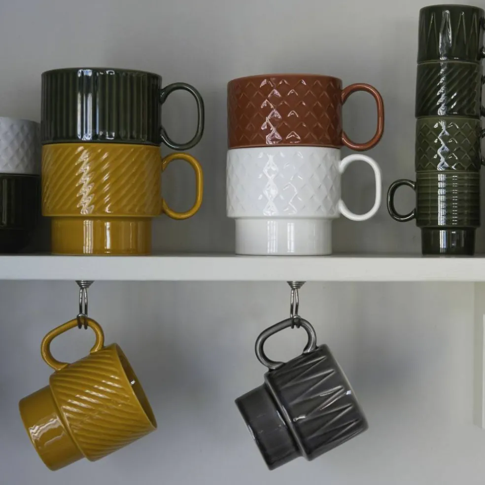 Coffee & More tekoppar 2 st, gul