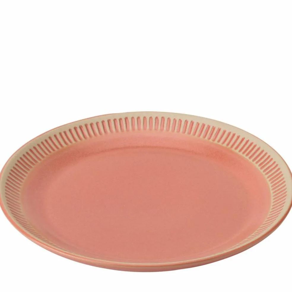 Colorit middagstallrik 27 cm, coral