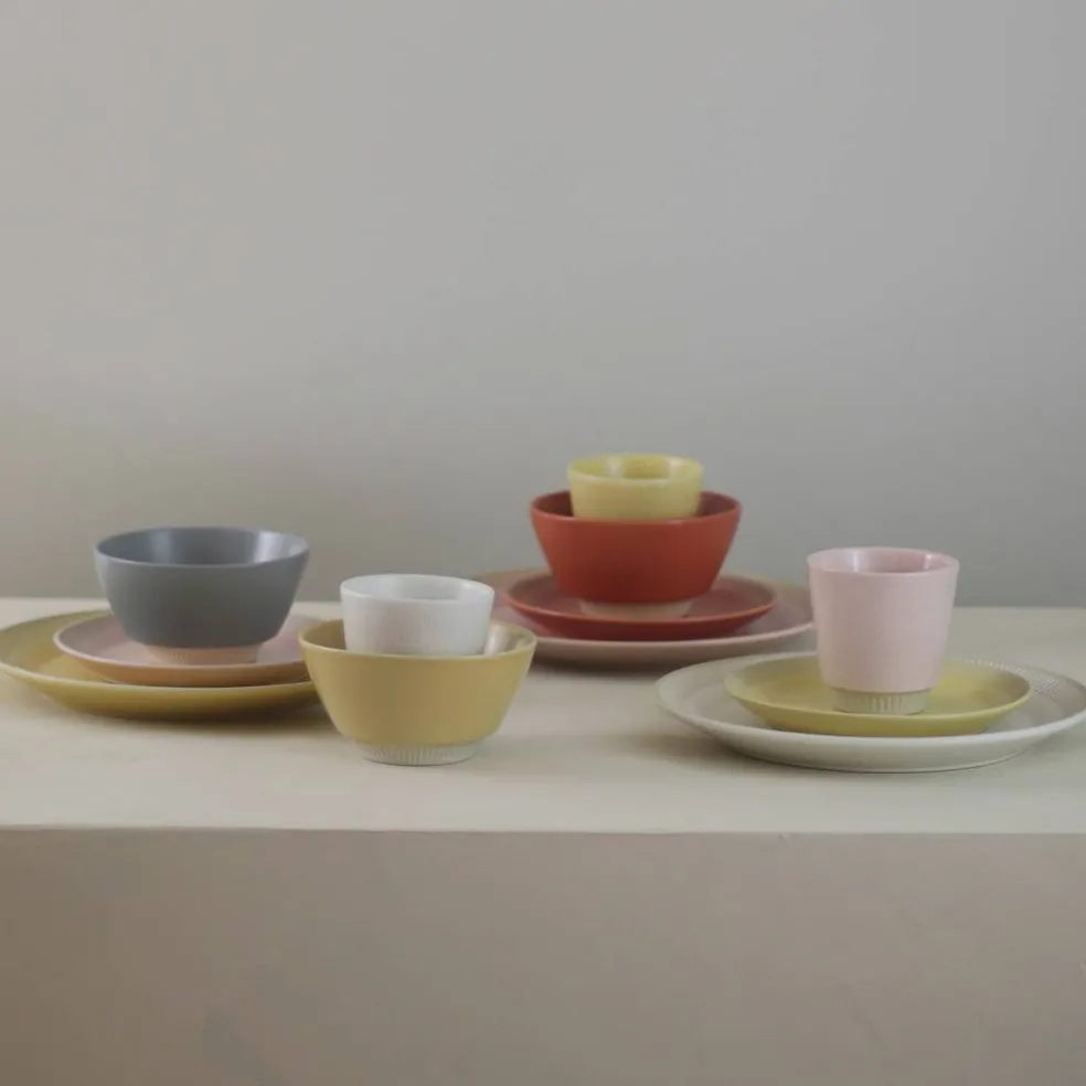 Colorit tallrikar 22 cm, coral