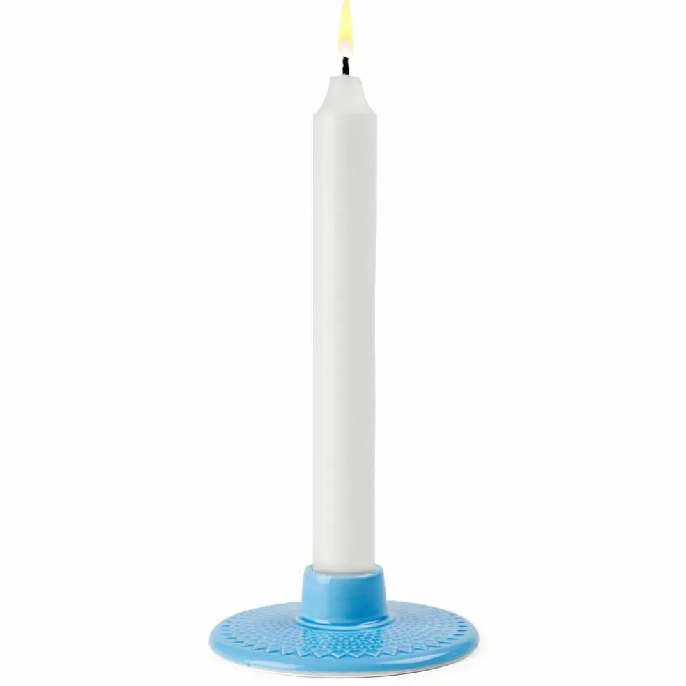 Color ljusstake, blå