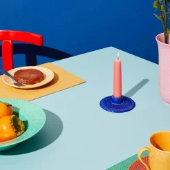 Color ljusstake, blå