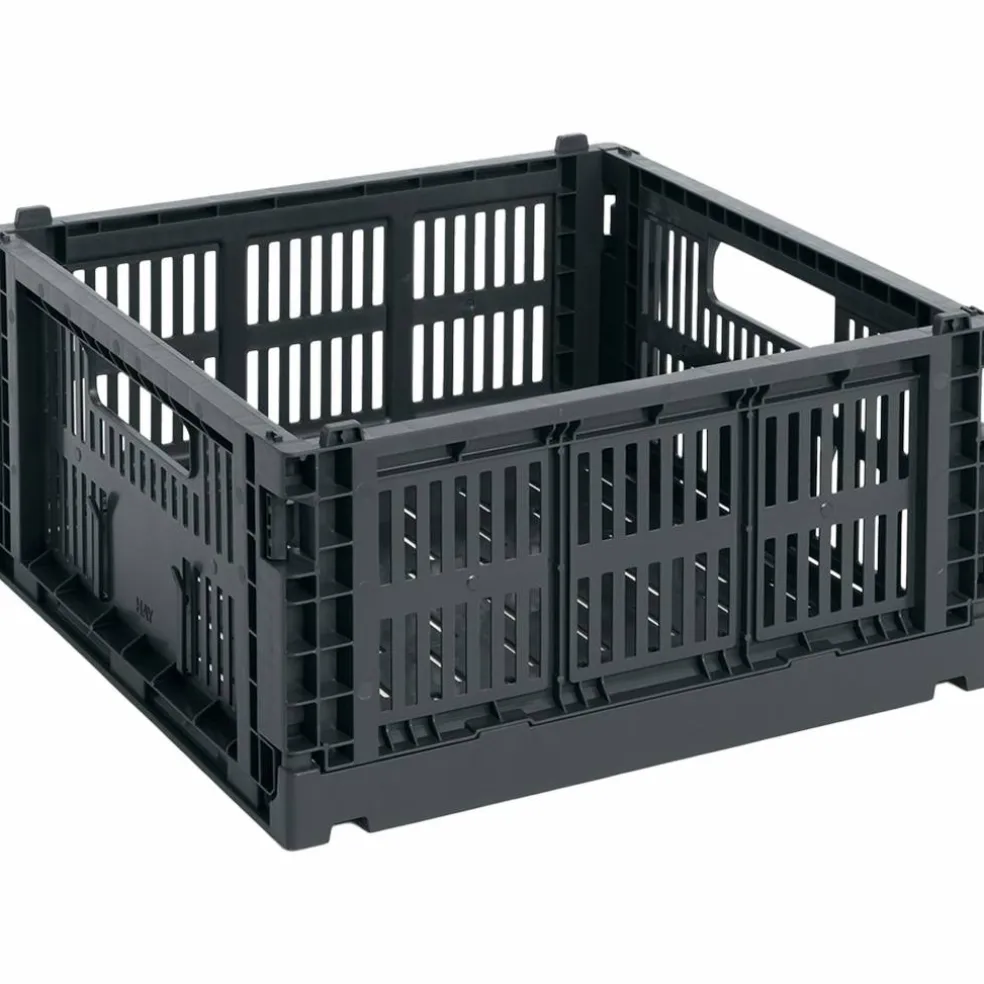 Colour Crate låda medium square, sage green