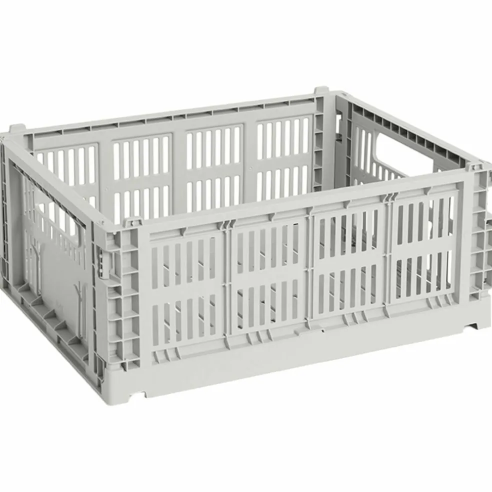 Colour Crate Medium förvaringslåda, dusty blue