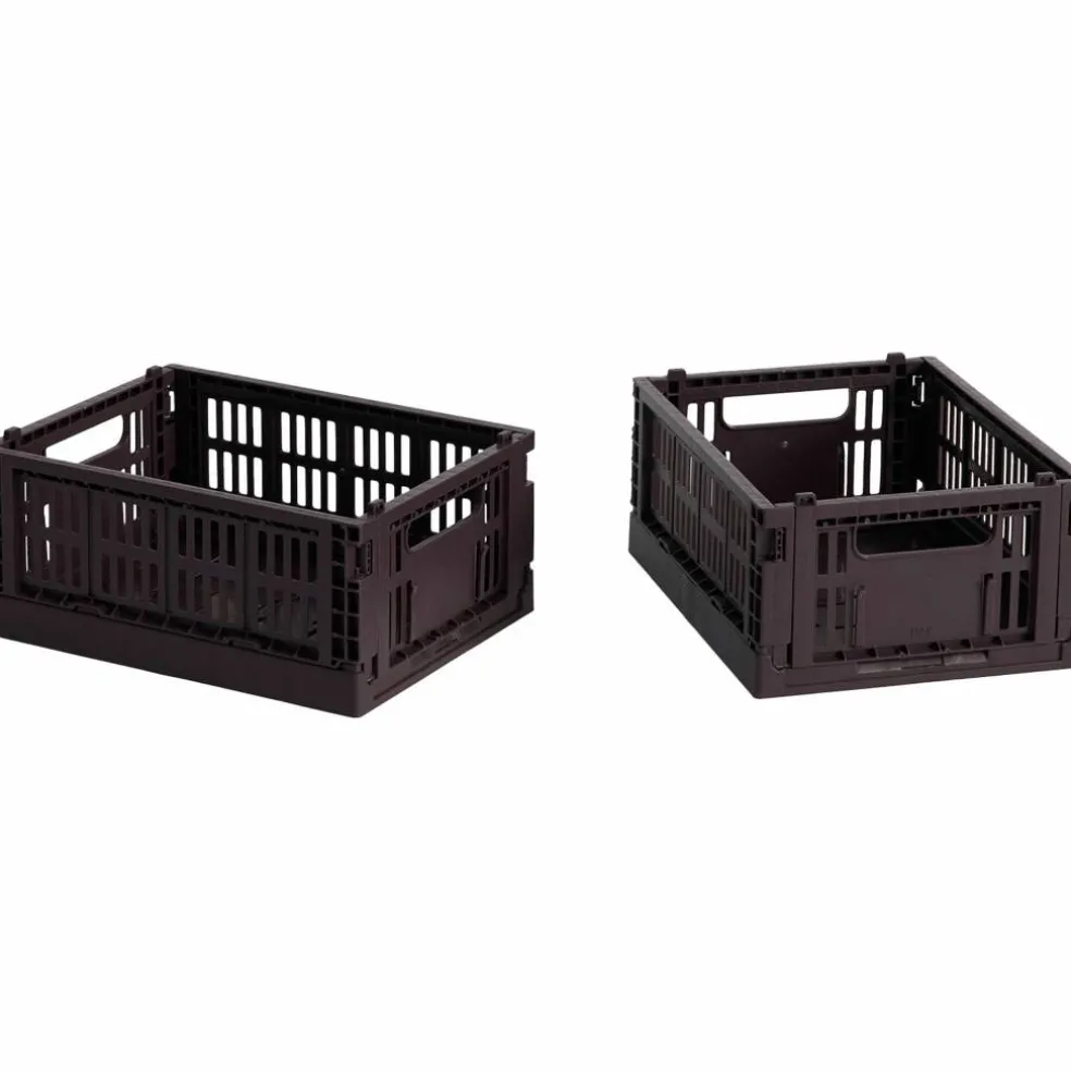 Colour Crate Mini förvaringslåda 2-pack, grå
