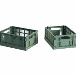 Colour Crate Mini förvaringslåda 2-pack, varmgrå
