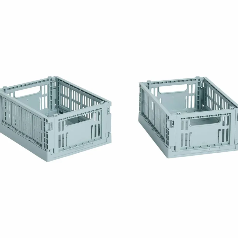 Colour Crate Mini förvaringslåda 2-pack, varmgrå