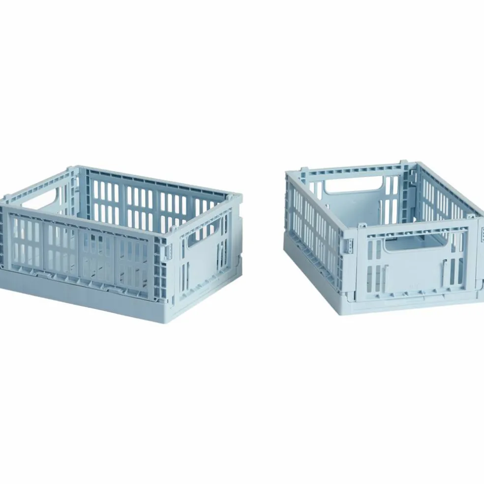 Colour Crate Mini förvaringslåda 2-pack, varmgrå